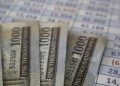 Nigerian Naira notes on a Spreadsheet data report