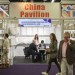 (240110) --FRANKFURT, Jan. 10, 2024 (Xinhua) -- Visitors walk past the China pavilion at the Heimtextil 2024 in Frankfurt, Germany, Jan. 9, 2024. Heimtextil 2024, an international platform for home and contract textiles and textile design, kicked off Tuesday in Frankfurt. (Xinhua/Zhang Fan)