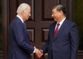 U.S. President Joe Biden shakes hands with Chinese President Xi Jinping at Filoli estate on the sidelines of the Asia-Pacific Economic Cooperation (APEC) summit, in Woodside, California, U.S., November 15, 2023. REUTERS/Kevin Lamarque