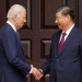 U.S. President Joe Biden shakes hands with Chinese President Xi Jinping at Filoli estate on the sidelines of the Asia-Pacific Economic Cooperation (APEC) summit, in Woodside, California, U.S., November 15, 2023. REUTERS/Kevin Lamarque